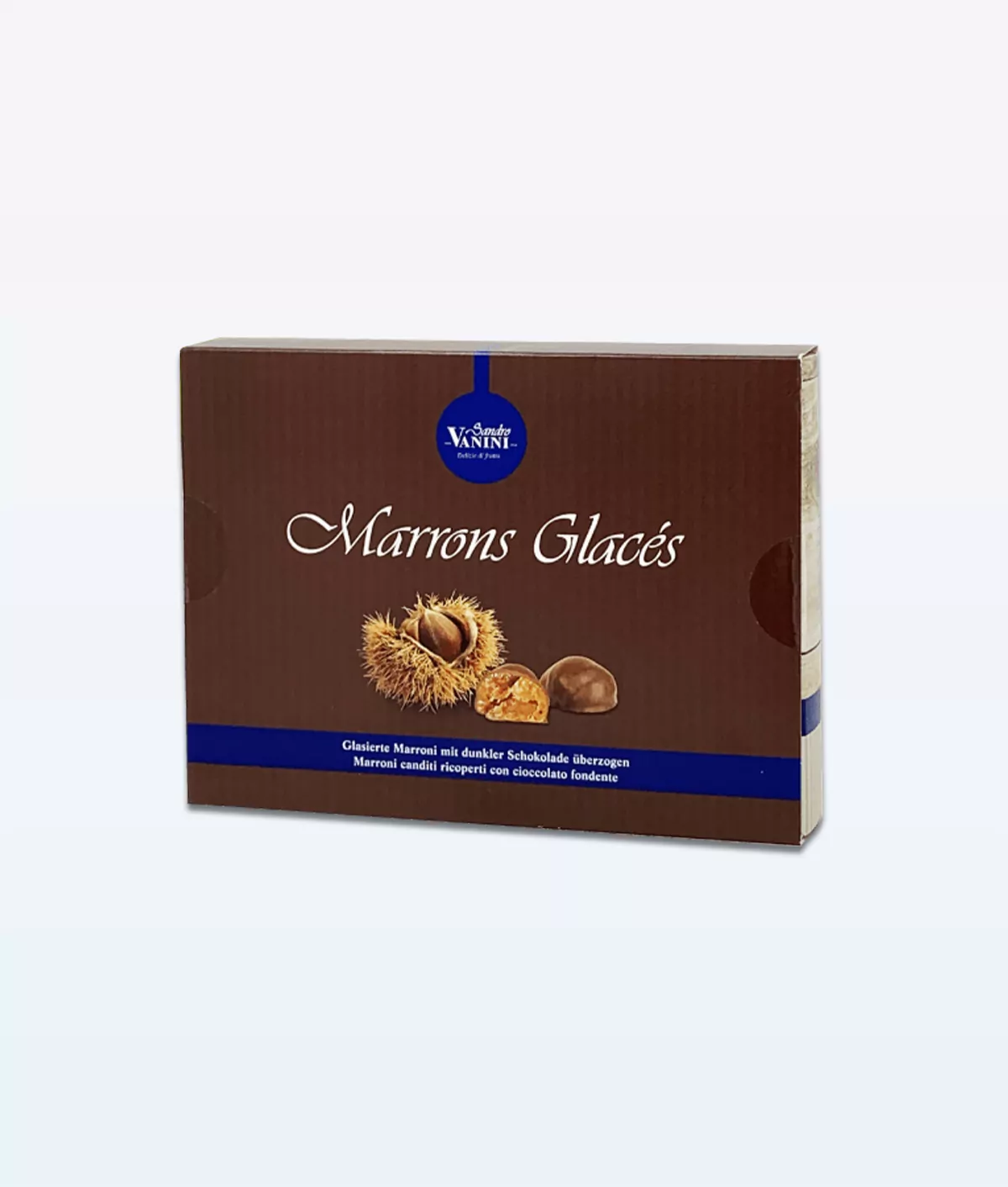 Vanini Marrons Glaces Au Chocolat Noir 123 g