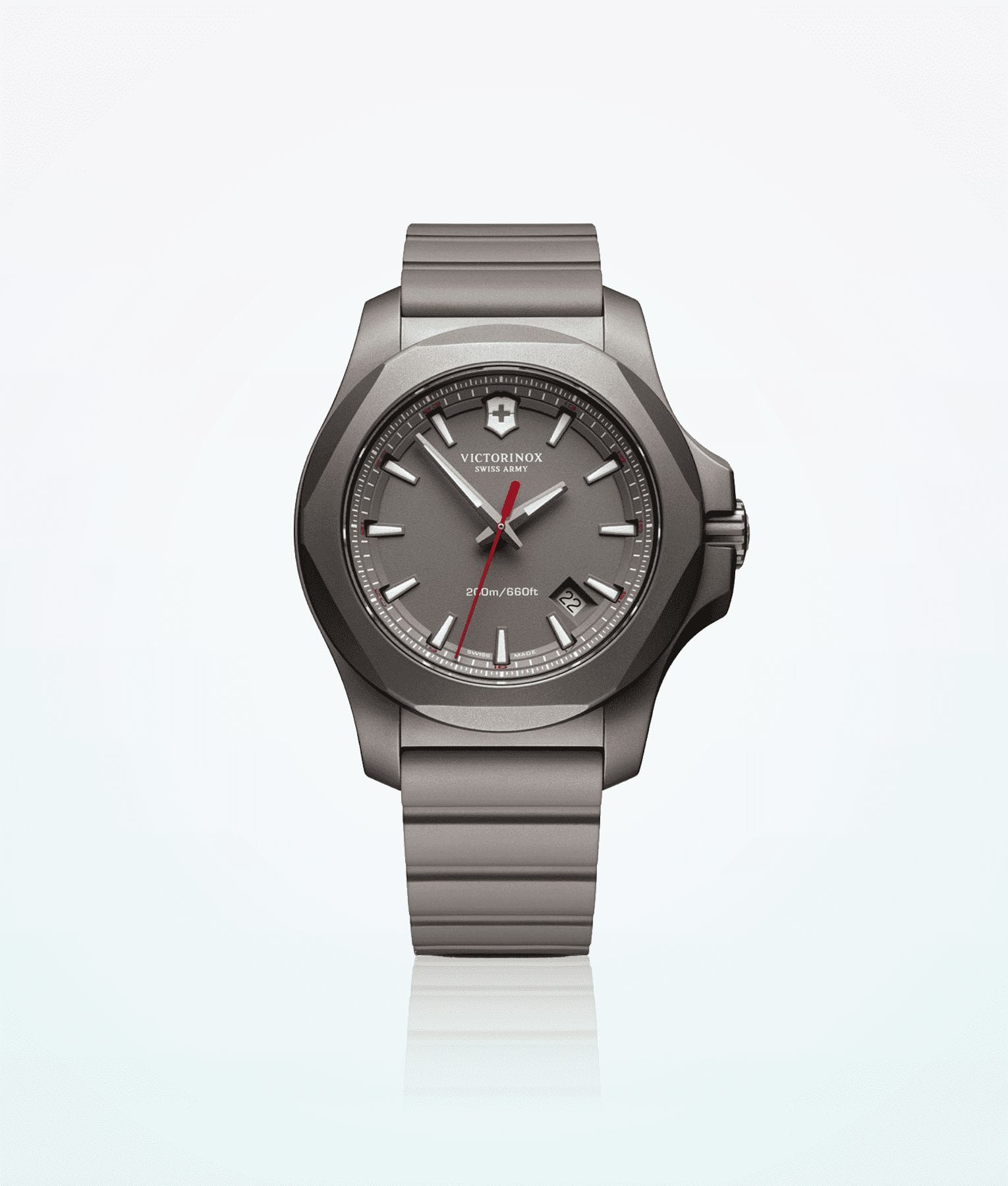 Victorinox INOX Titanium Men Wristwatch Grey 1