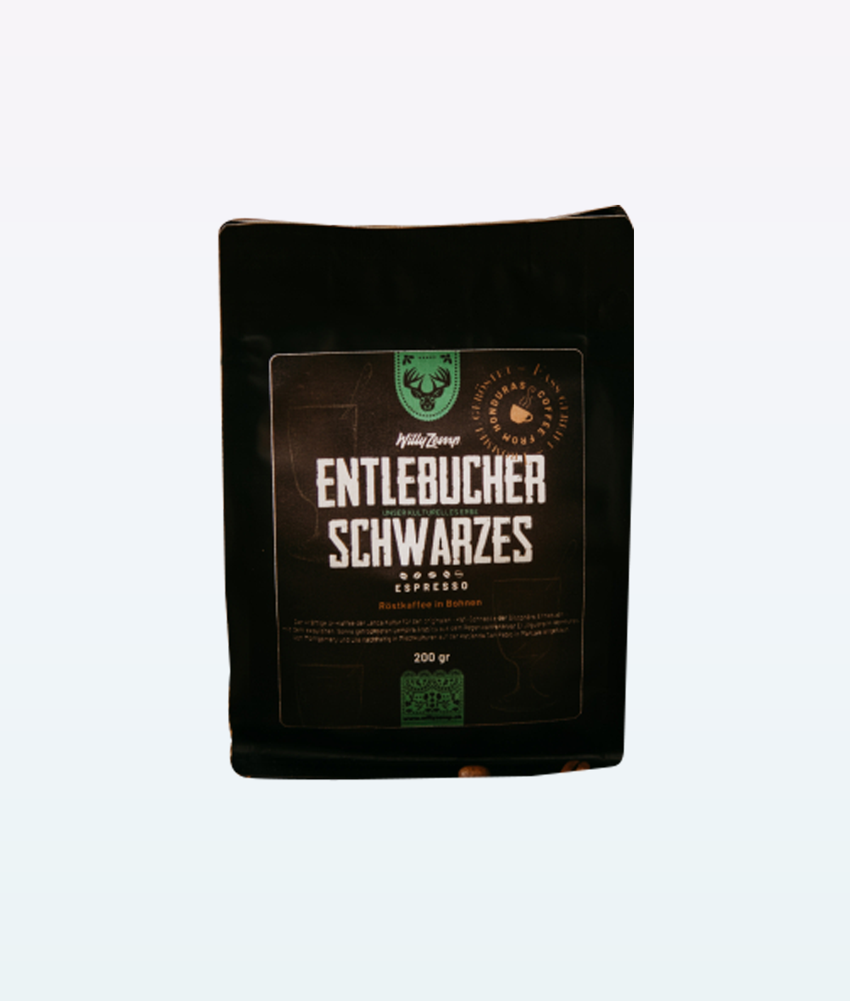 Entlebucher Schwarzes Espresso Coffee Beans 200 g