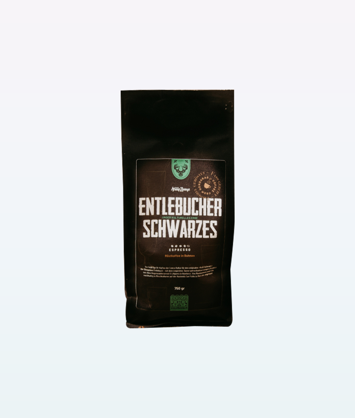 Entlebucher Schwarzes Espresso Coffee Beans 750 g