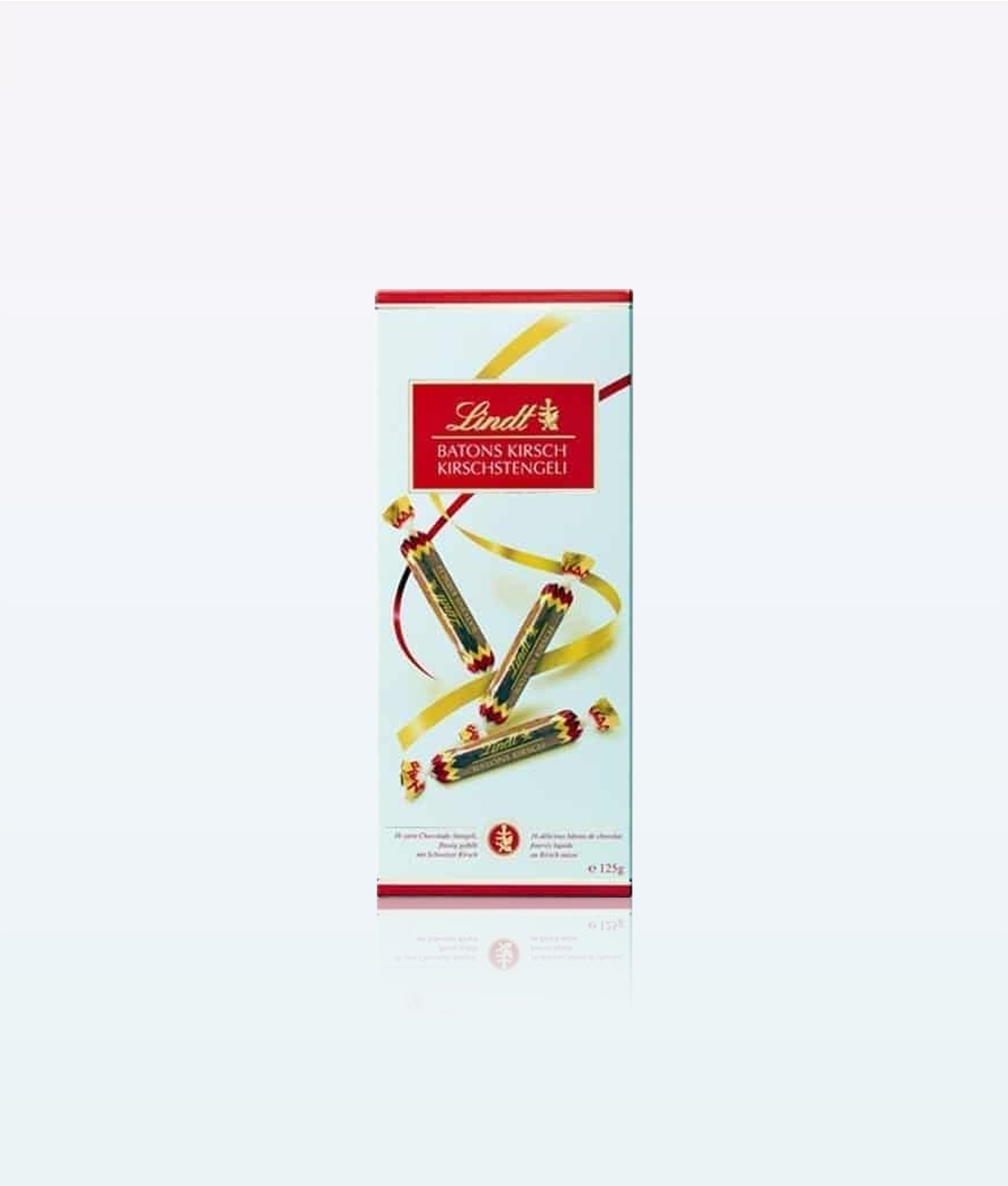 Chocolat Lindt cerise Sticks 125g