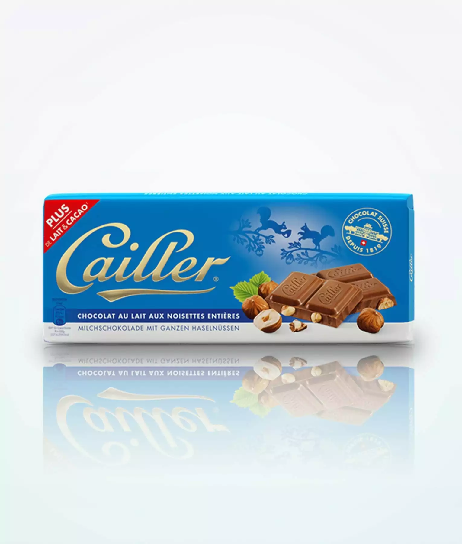 Cailler Milk Hazelnuts Chocolate