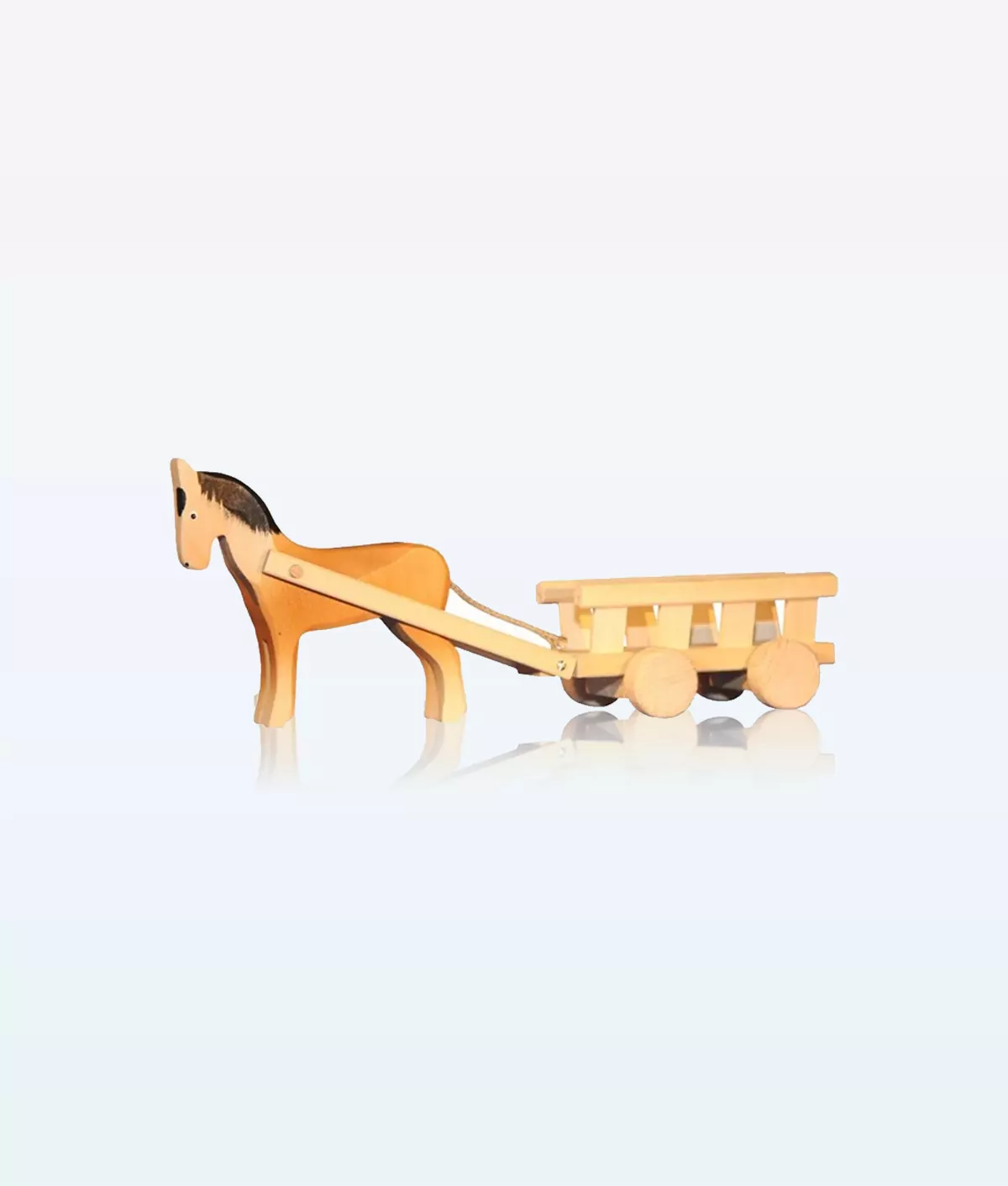 The Wooden Horse with Cart Trauffer