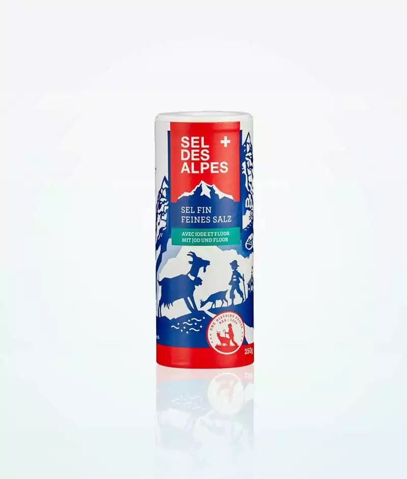 Sal Sel Des Alpes Con Yodo Y Flúor 250 g