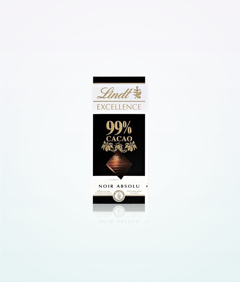 Lindt Excellence 99 Dark Chocolate