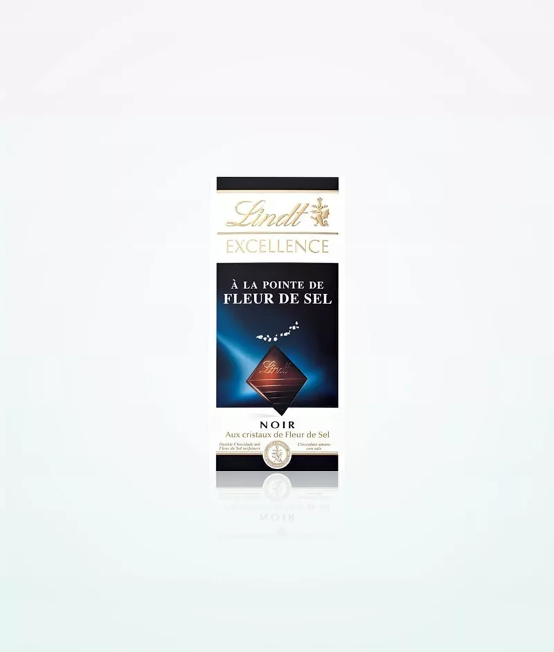 Chocolat noir Lindt Excellence au sel de mer