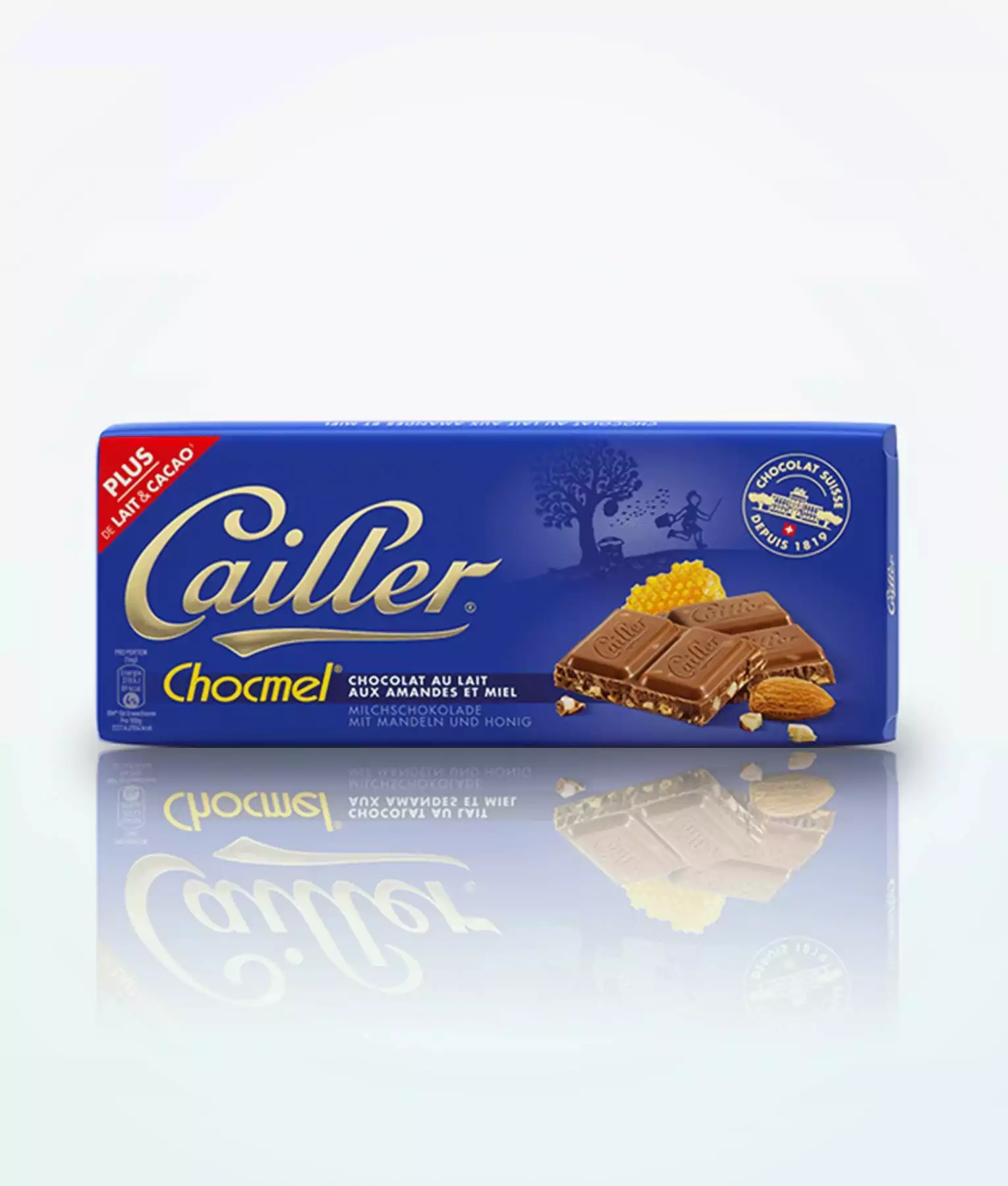 Cailler Chocmel Almond Honey Chocolate 100g