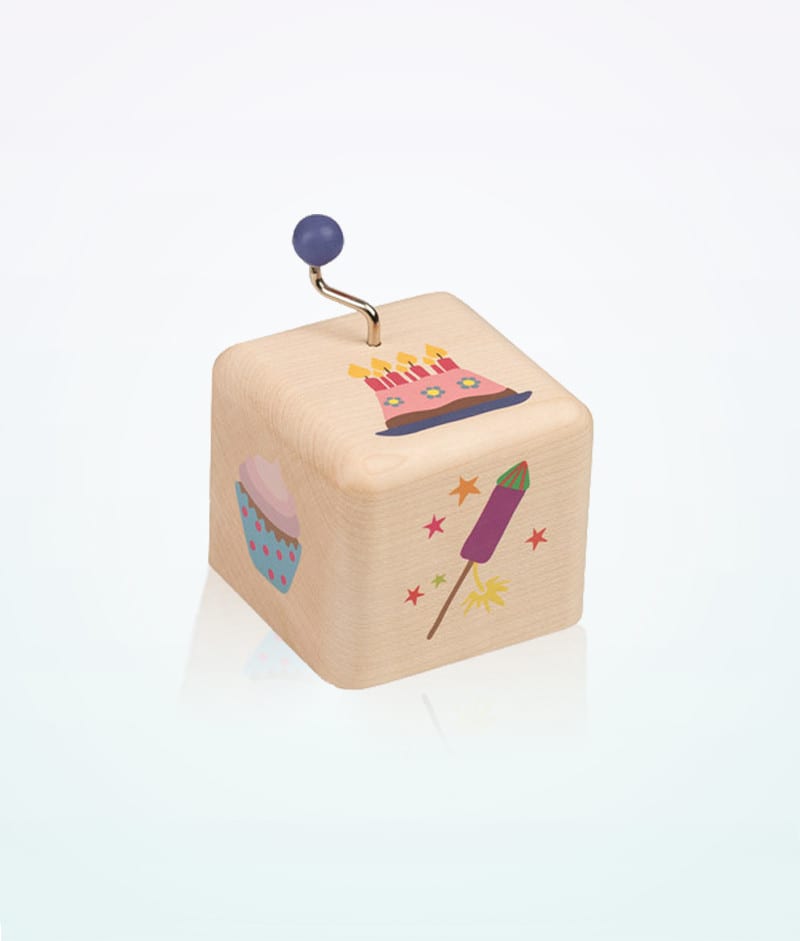 Kiener Assorted Sound Cube Birthday