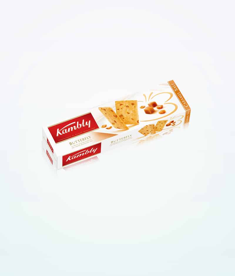 Kambly Biscuit Butterfly Caramel