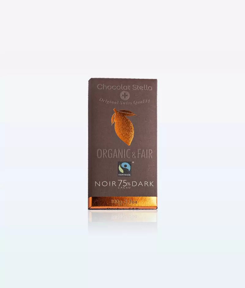 Stella Bernrain Chocolat Noir Bio Et Équitable 100 g. 75
